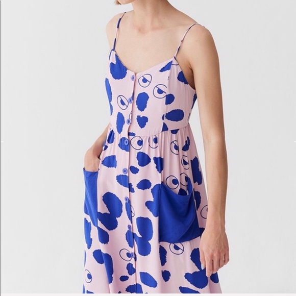 Lazy Oaf X Studio Arhoj Eyes On The Prize Dress - Picture 3 of 6